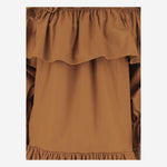 ABITO A BALZE IN TWILL DI COTONE 820312 Y3A992498 SAINT LAURENT 