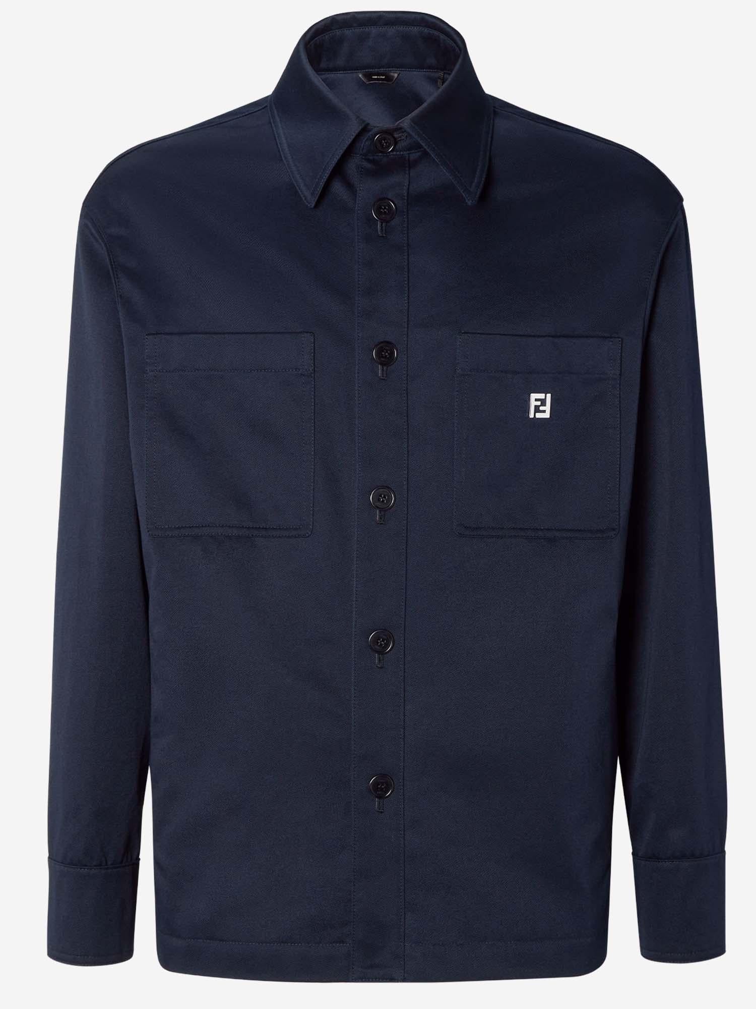 GIACCA IN COTONE CON LOGO FW1600 AOYLF0PTH FENDI 