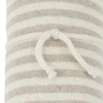 COPERTA JEANINE A RIGHE IN COTONE MISTO 25W042 NUDE 1+ IN THE FAMILY KIDS 