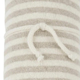 COPERTA JEANINE A RIGHE IN COTONE MISTO 25W042 NUDE 1+ IN THE FAMILY KIDS 