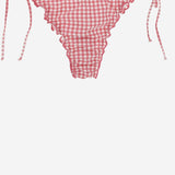 SLIP BIKINI CON MOTIVO A QUADRETTI MIA001 01593F MC2 SAINT BARTH 