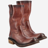 STIVALETTI FOULE IN PELLE 5U680E 5ODF0201 MIU MIU 