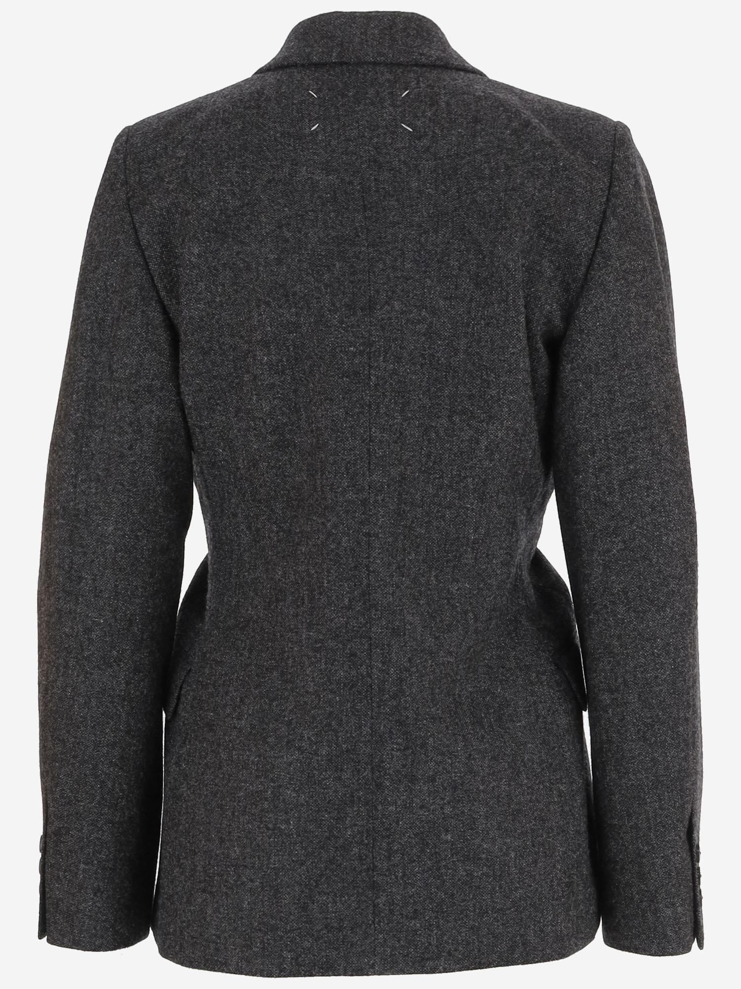 GIACCA IN LANA S29BN0412 M35569855M MAISON MARGIELA 