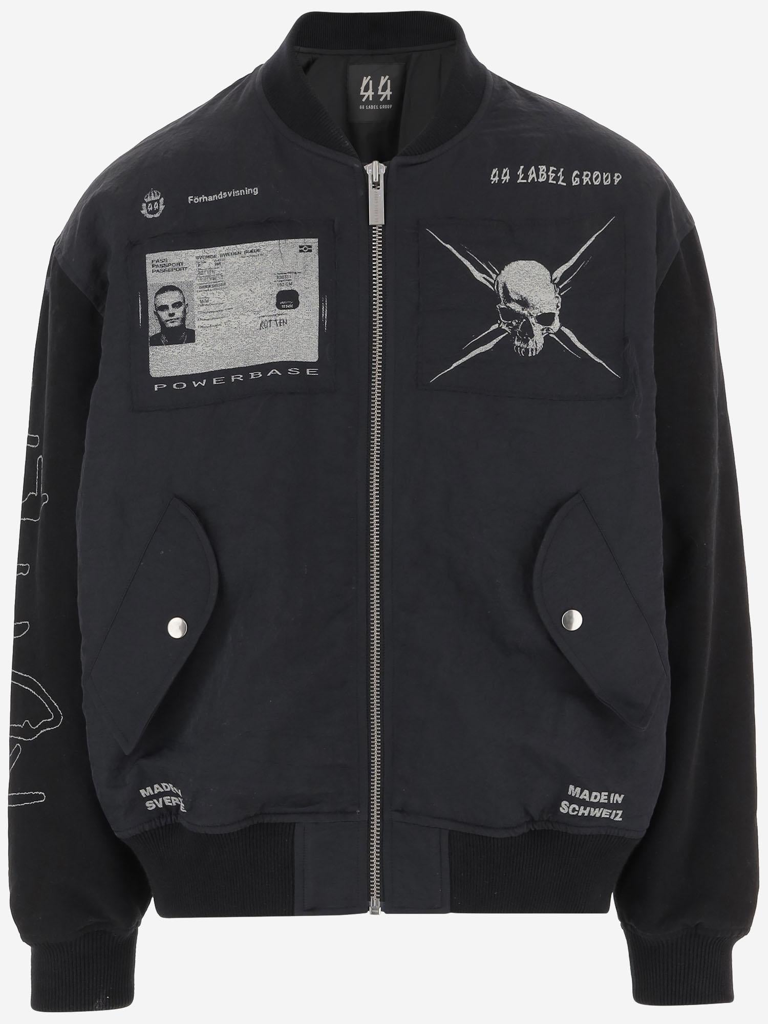 GIACCA BOMBER CON LOGO B0030629 FA689P724 44 LABEL GROUP 