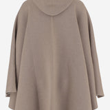 CAPPA IN MISTO CASHMERE CON TASCA A MARSUPIO 843523 V33N09713 BOTTEGA VENETA 