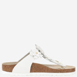 SANDALI GIZEH CON APPLICAZIONI FLOREALI 1026686 WHITE BIRKENSTOCK 