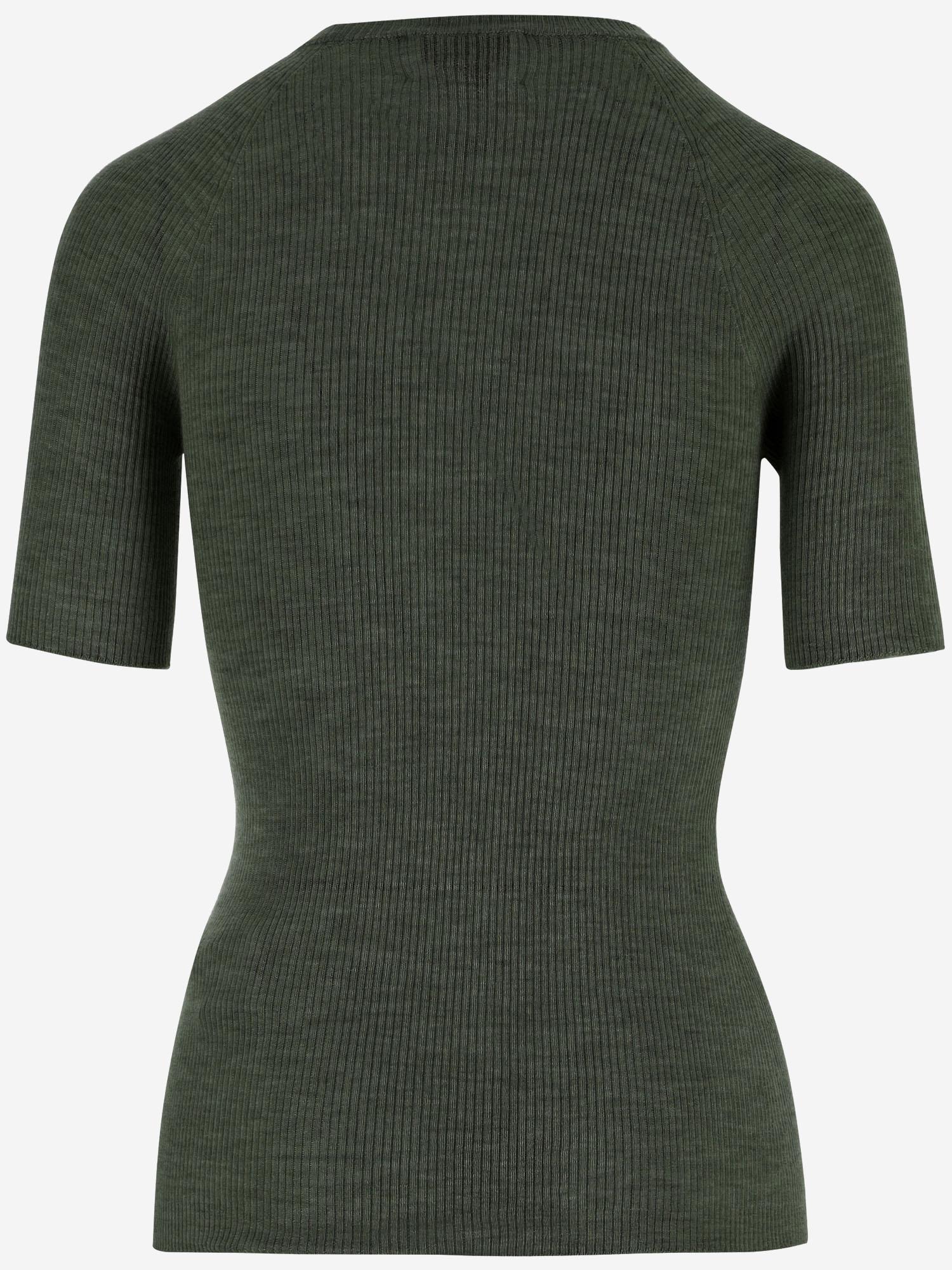 T-SHIRT a coste in misto cashmere S26670 0751 SASUPHI 
