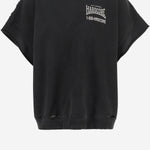 T-SHIRT IN COTONE CON EFFETTO DISTRESSED WCJSY0187 001 WILLY CHAVARRIA 