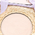 BORSA HABANERA IN PELLE E RAFIA HABANERAPOPELINE CONFETTO CUBA LAB 
