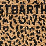 POCHETTE IN COTONE CON PERLINE E MOTIVO ANIMALIER POU0002 00653L MC2 SAINT BARTH 