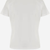 T-SHIRT IN COTONE CON LOGO 100535 A2RNZ05 PINKO 