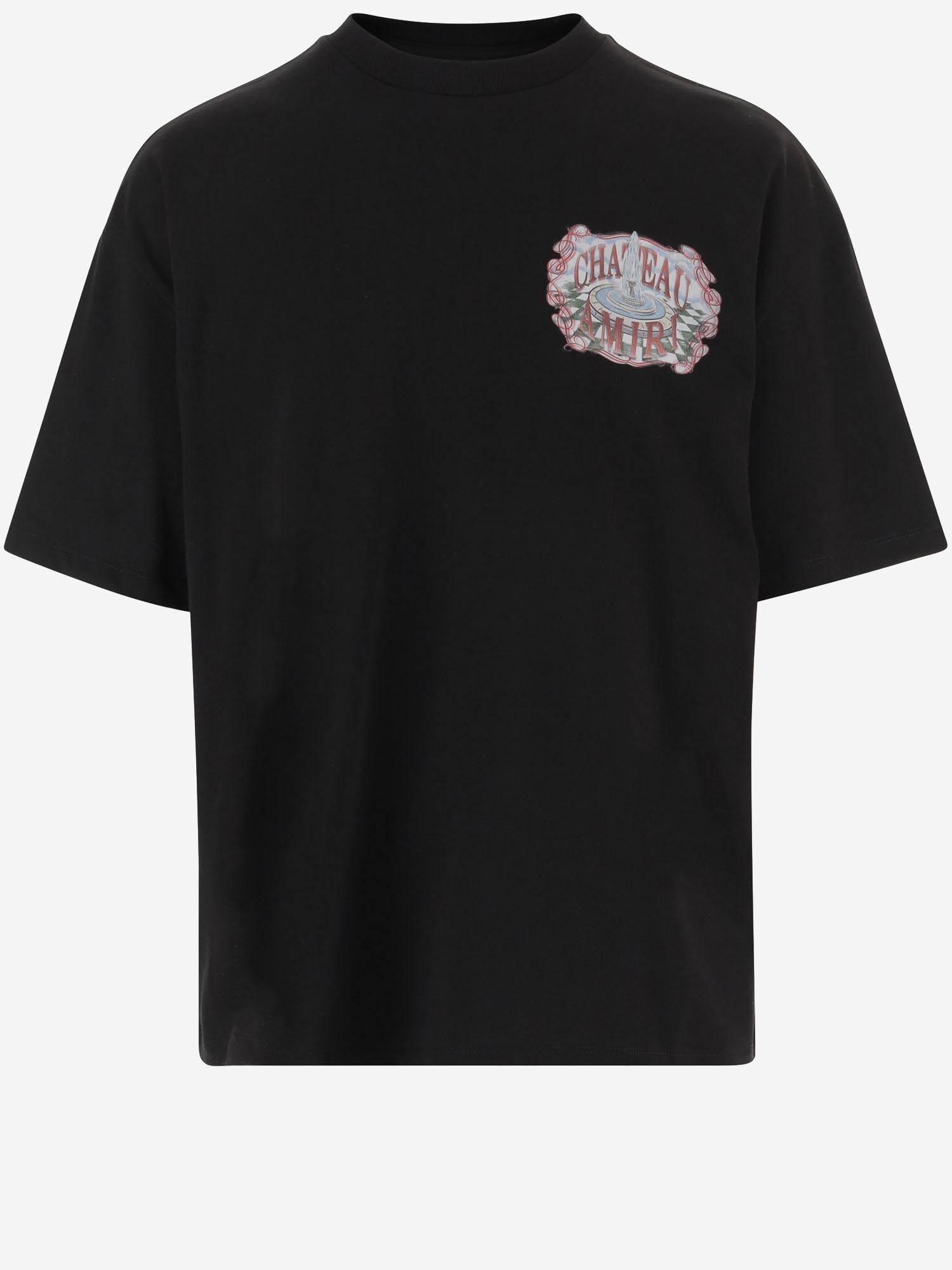 T-SHIRT IN COTONE CON STAMPA AMTOJR 1123001 AMIRI 