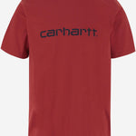 T-SHIRT IN COTONE CON LOGO I031047 2QLXX CARHARTT WIP 