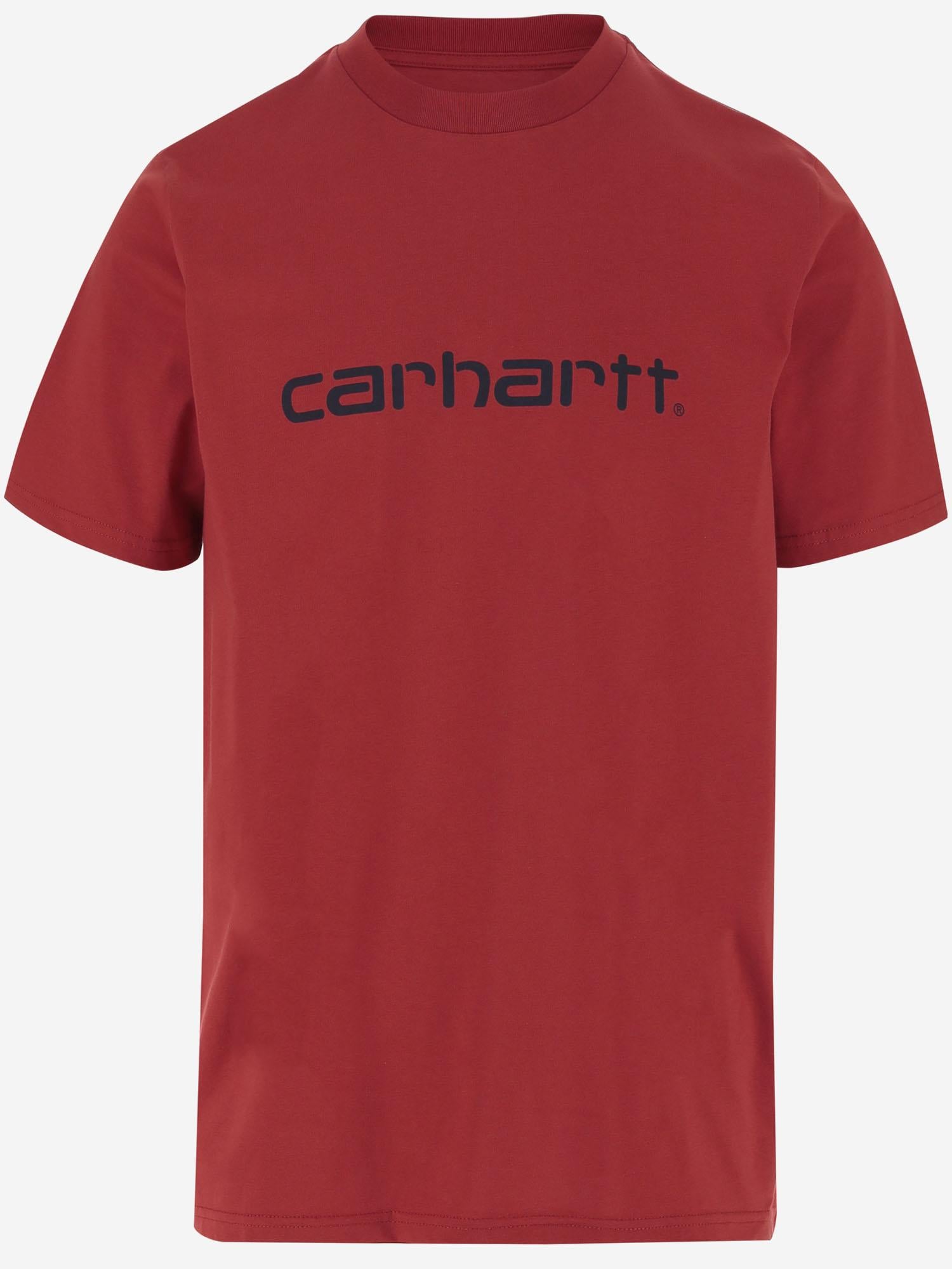 T-SHIRT IN COTONE CON LOGO I031047 2QLXX CARHARTT WIP 