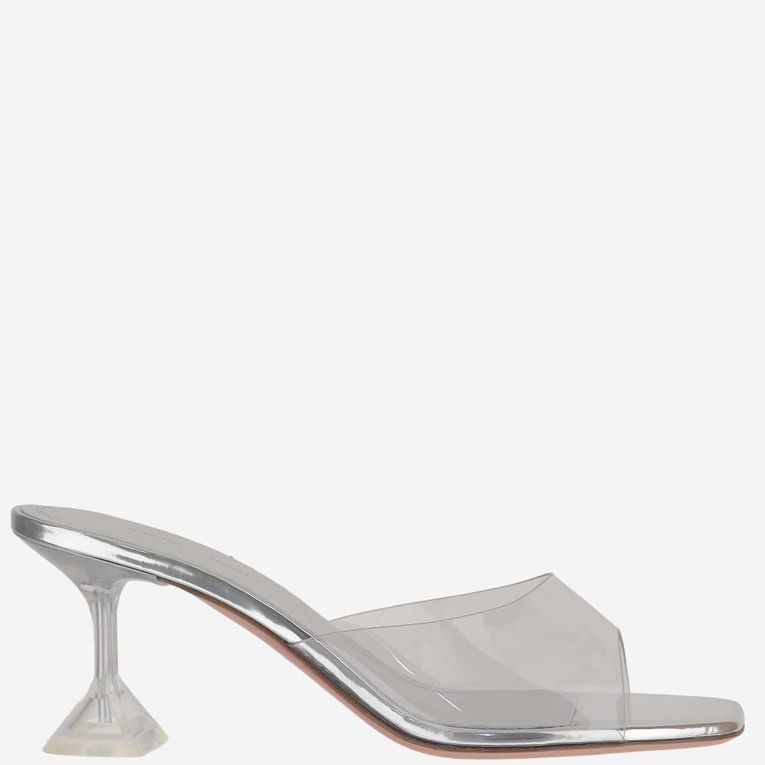 SANDALI LUPITA GLASS LUPITAGLASSSLIPPER 70TRANSPARENT AMINA MUADDI 