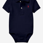 BODY IN COTONE CON LOGO 320700386001 REFINED NAVY POLO RALPH LAUREN KIDS 
