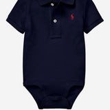 BODY IN COTONE CON LOGO 320700386001 REFINED NAVY POLO RALPH LAUREN KIDS 