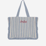 BORSA A SPALLA IN NYLON CON LOGO CRV0001 00571L MC2 SAINT BARTH 