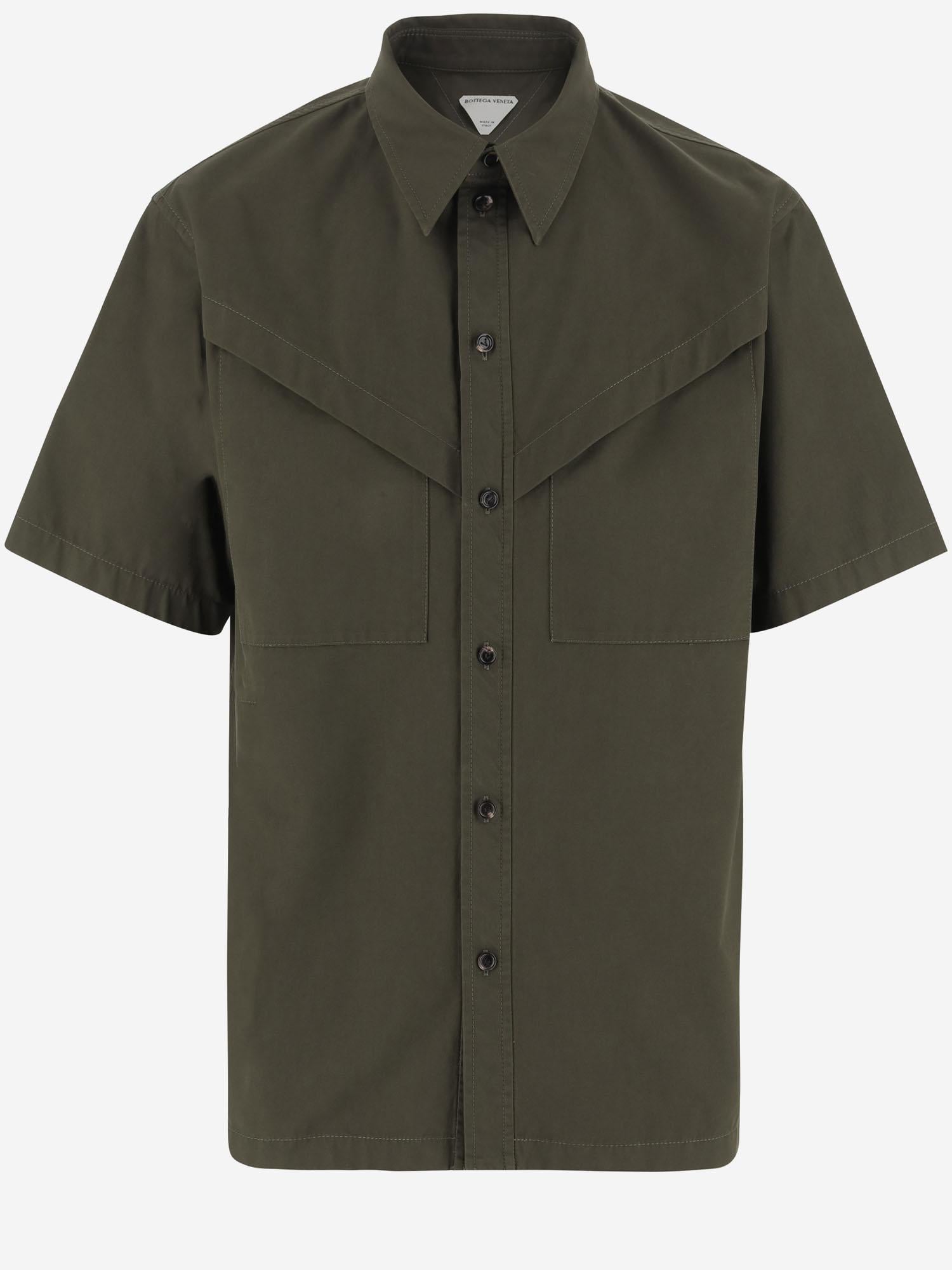 CAMICIA IN TWILL DI COTONE 816765 V4CS03359 BOTTEGA VENETA 