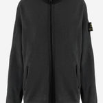 FELPA CON ZIP IN LANA MERINO PMG28 BLACK PREMIATA 