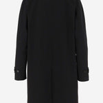 CAPPOTTO IN COTONE 8115787 BLACK BURBERRY 