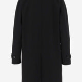CAPPOTTO IN COTONE 8115787 BLACK BURBERRY 