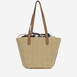 BORSA TOTE PICCOLA HUBBA IN RAFIA 5D00009 M4231F22 MONCLER 