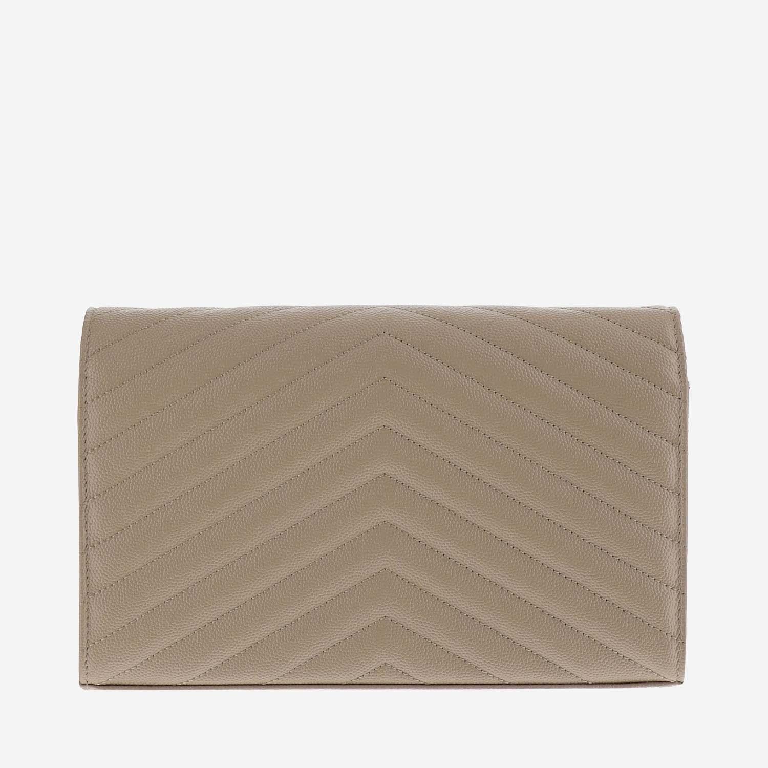 PORTAFOGLIO CASSANDRE IN PELLE 377828 BOW012721 SAINT LAURENT 