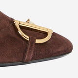 STIVALETTI CON MEZZO MORSETTO IN SUEDE 849549 AAFMU2344 GUCCI 