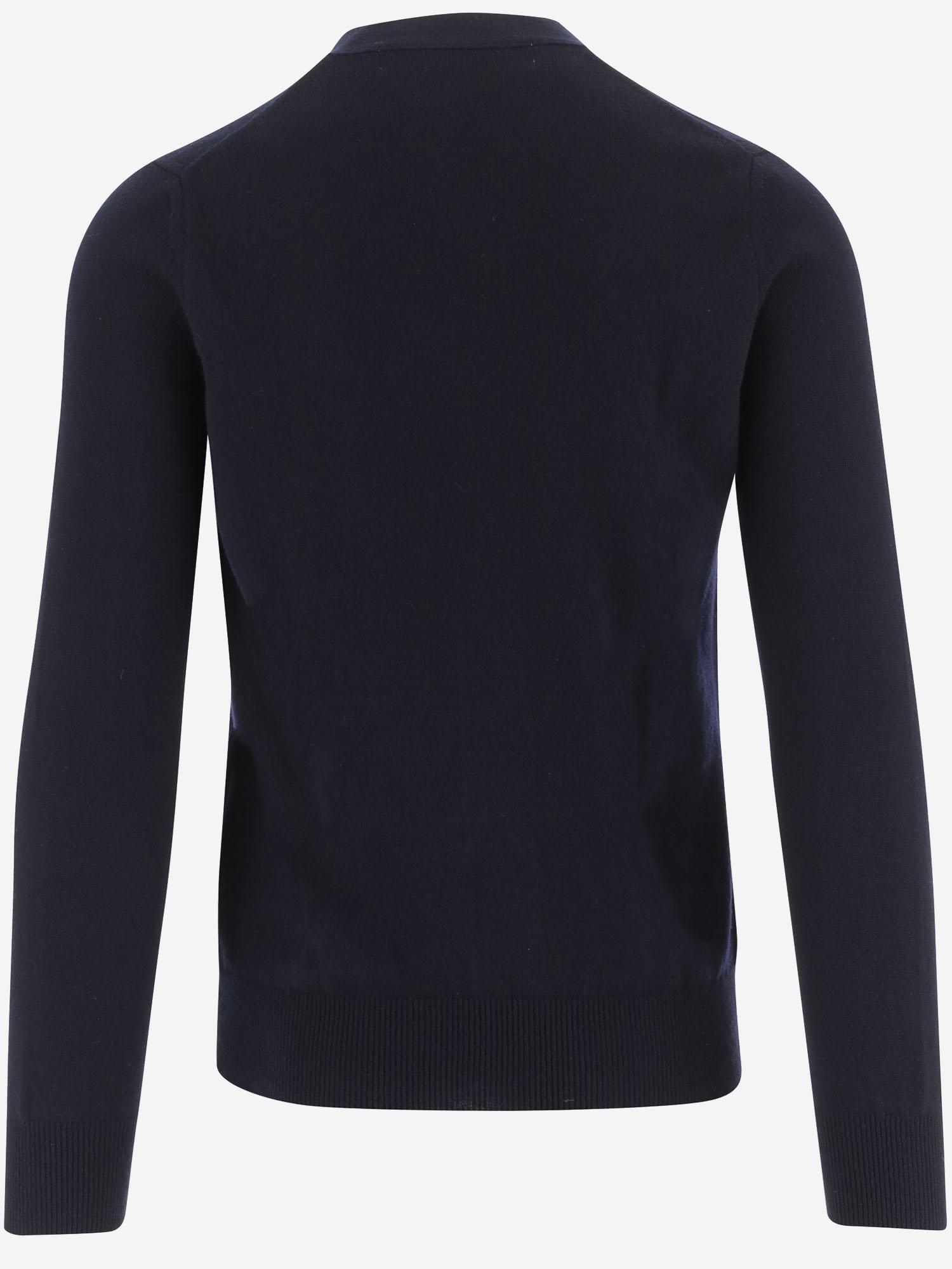 CARDIGAN IN LANA CON LOGO AXN803051 2 PLAY 