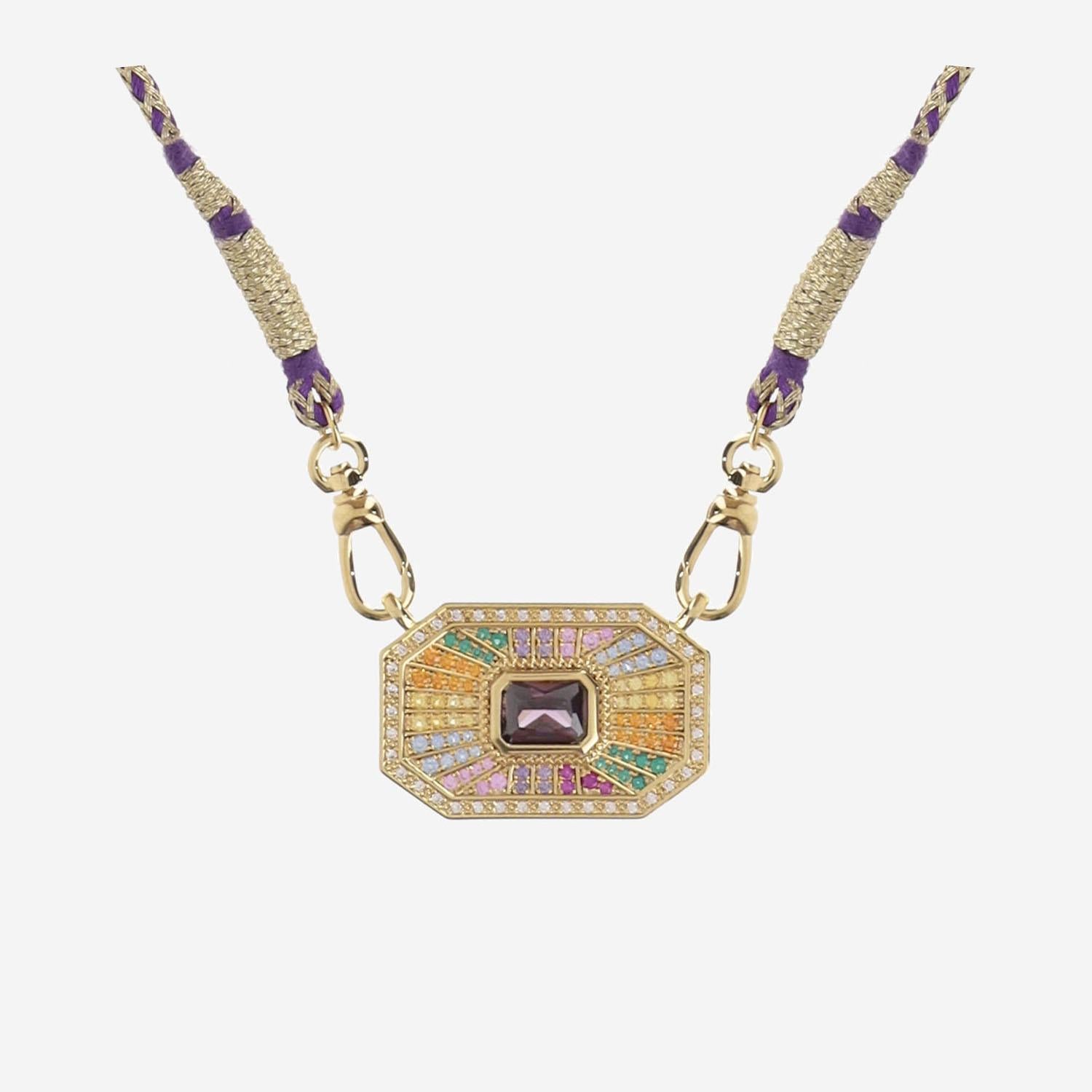 COLLANA YUCATAN ARCOBALENO CO339 ORO MYA BAY 