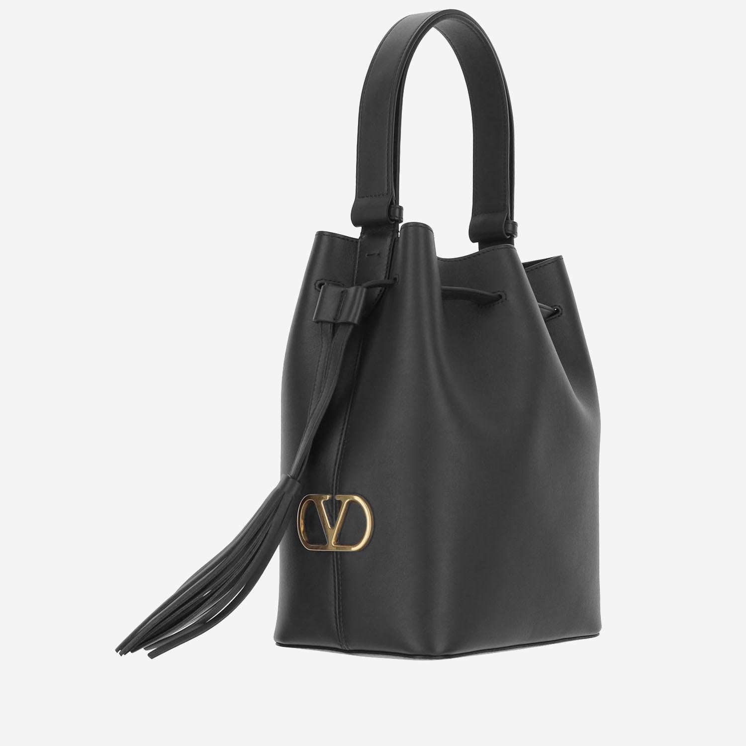 BORSA A SECCHIELLO V-LOGO IN PELLE 7W2B0R99 HHL0NO VALENTINO GARAVANI 