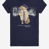 T-shirt in cotone con stampa 312979033 001 POLO RALPH LAUREN KIDS 
