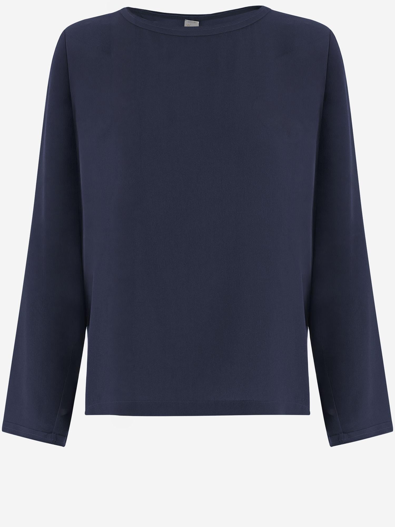 MAGLIA IN SETA PEONYB T1018436 Q-WINS 