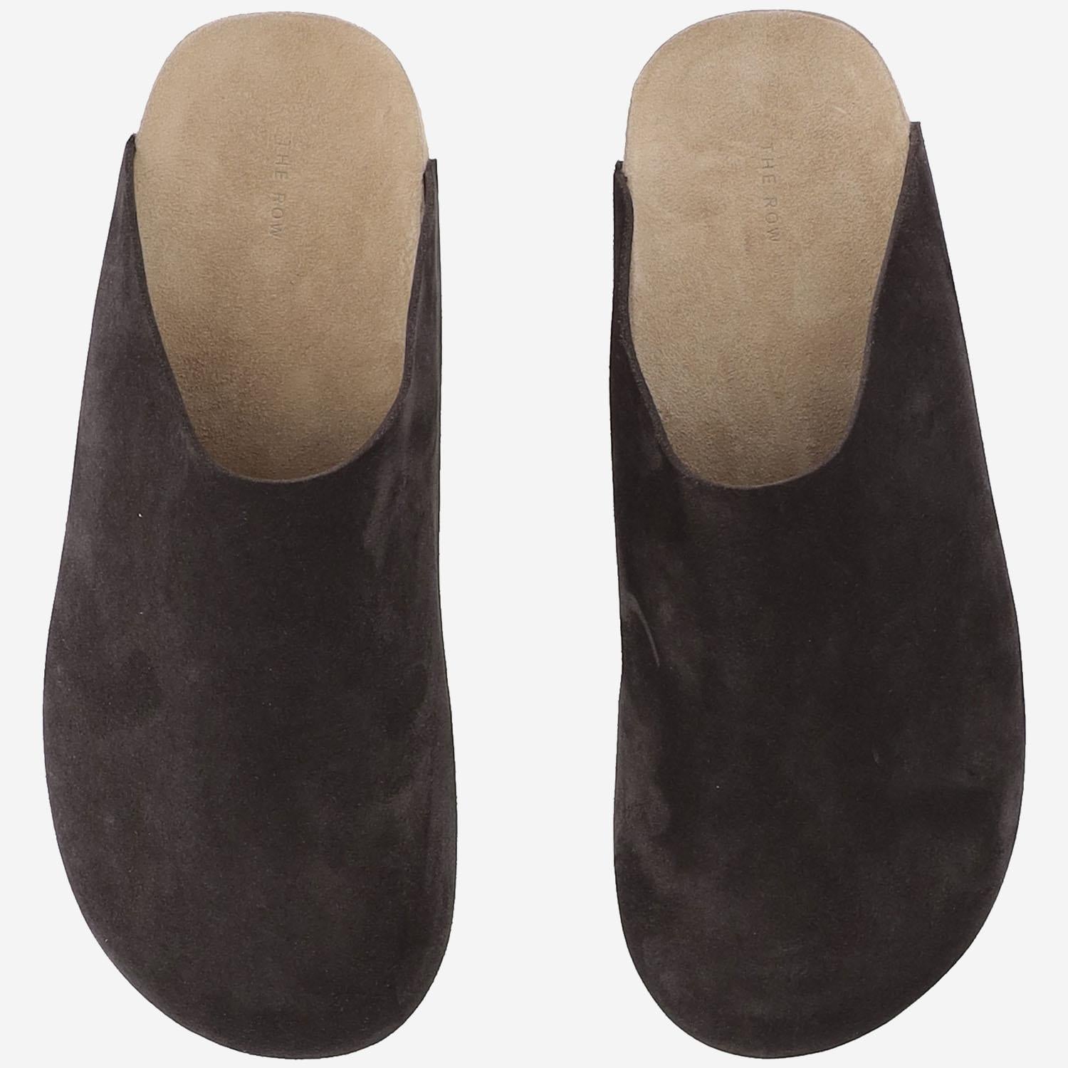 MULES IN SUEDE F2171L302 COF THE ROW 