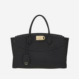 Borsa a mano in pelle martellata 21A110 001NERO SALVATORE FERRAGAMO 