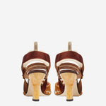Slingback Colibrì in tessuto FF 8J8875 AWCXF1V8T FENDI 