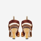 Slingback Colibrì in tessuto FF 8J8875 AWCXF1V8T FENDI 