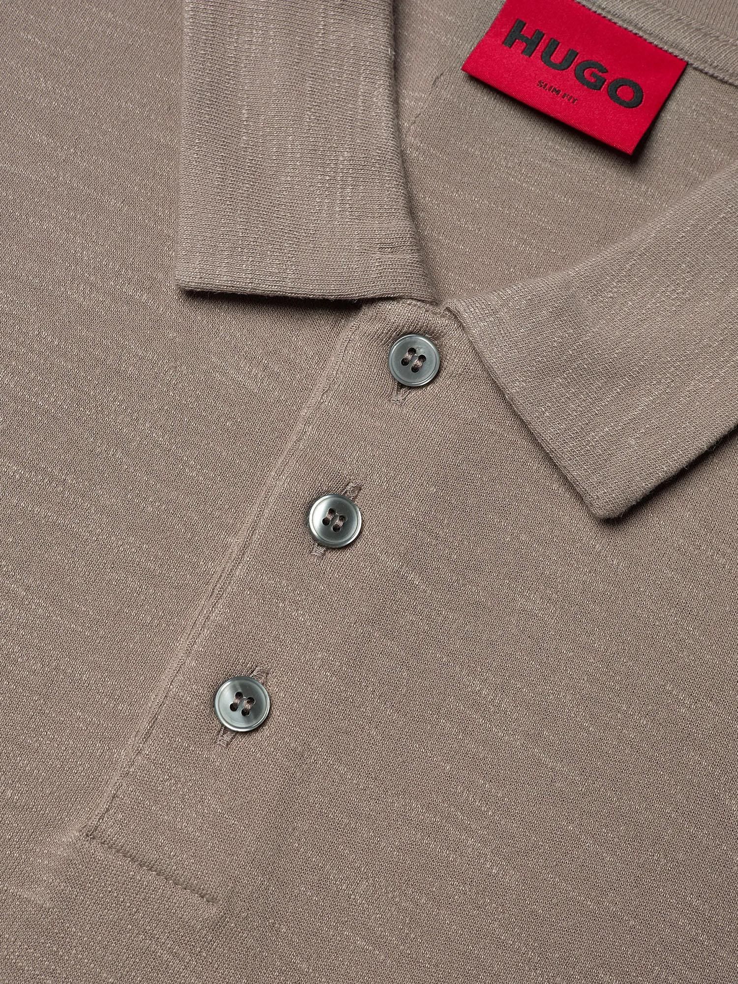 POLO IN MISTO LINO 50559709 237 HUGO BOSS 