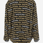CAMICIA IN VISCOSA CON STAMPA 681812 TRLJ31094 BALENCIAGA 