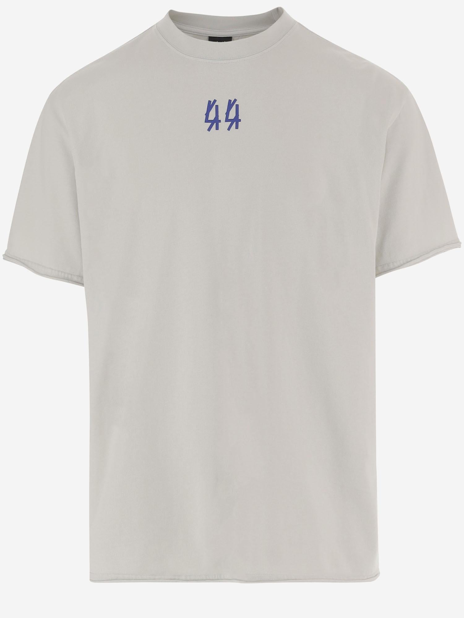 T-SHIRT IN COTONE CON STAMPA LOGO B0030556 FA724P779 44 LABEL GROUP 