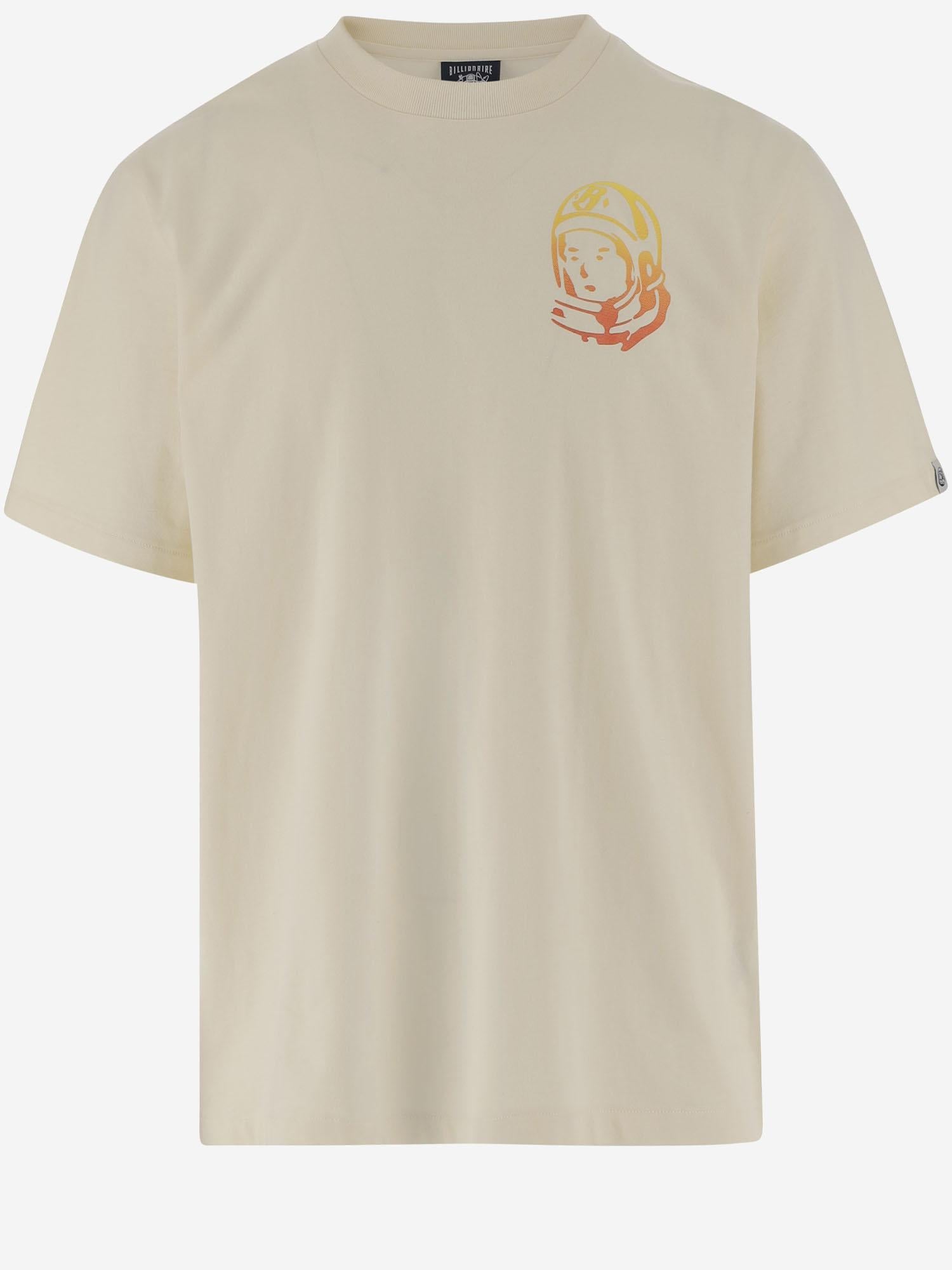 T-SHIRT IN COTONE CON LOGO B25366 ECRU BILLIONAIRE BOYS CLUB 