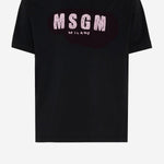 T-SHIRT IN COTONE CON LOGO S6MSJUTH004 11088 MSGM KIDS 
