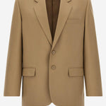 GIACCA MONOPETTO IN LANA 813942 Y405W7557 SAINT LAURENT 