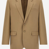 GIACCA MONOPETTO IN LANA 813942 Y405W7557 SAINT LAURENT 