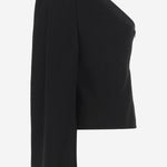 TOP IN CRÊPE DI VISCOSA E LANA 815004 V4ZE01000 BOTTEGA VENETA 