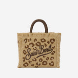 Borsa Vanity mini con motivo animalier VAMI009 00349L MC2 SAINT BARTH 