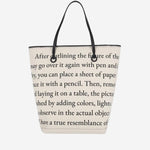 BORSA SHOPPING ANCHOR IN MISTO COTONE HB0734 FA0455006 JW ANDERSON 