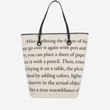 BORSA SHOPPING ANCHOR IN MISTO COTONE HB0734 FA0455006 JW ANDERSON 