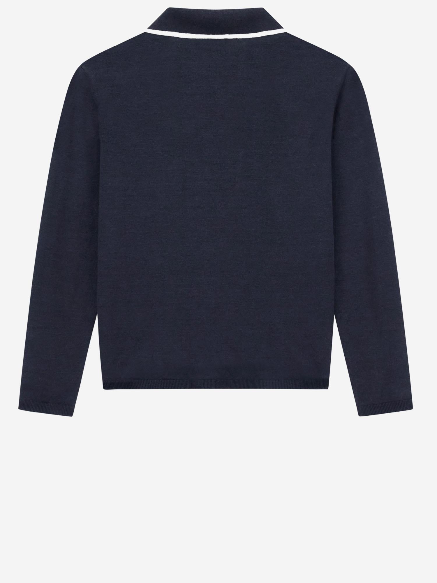 MAGLIA POLO IN LINO E SETA GM003140 AF24710FB010 GIORGIO ARMANI 